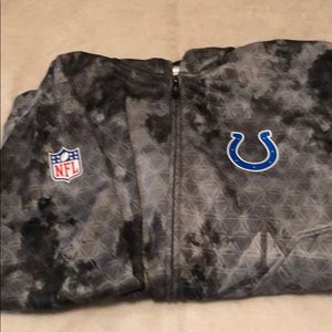 Indianapolis Colts zip up jacket like new. Mens XL